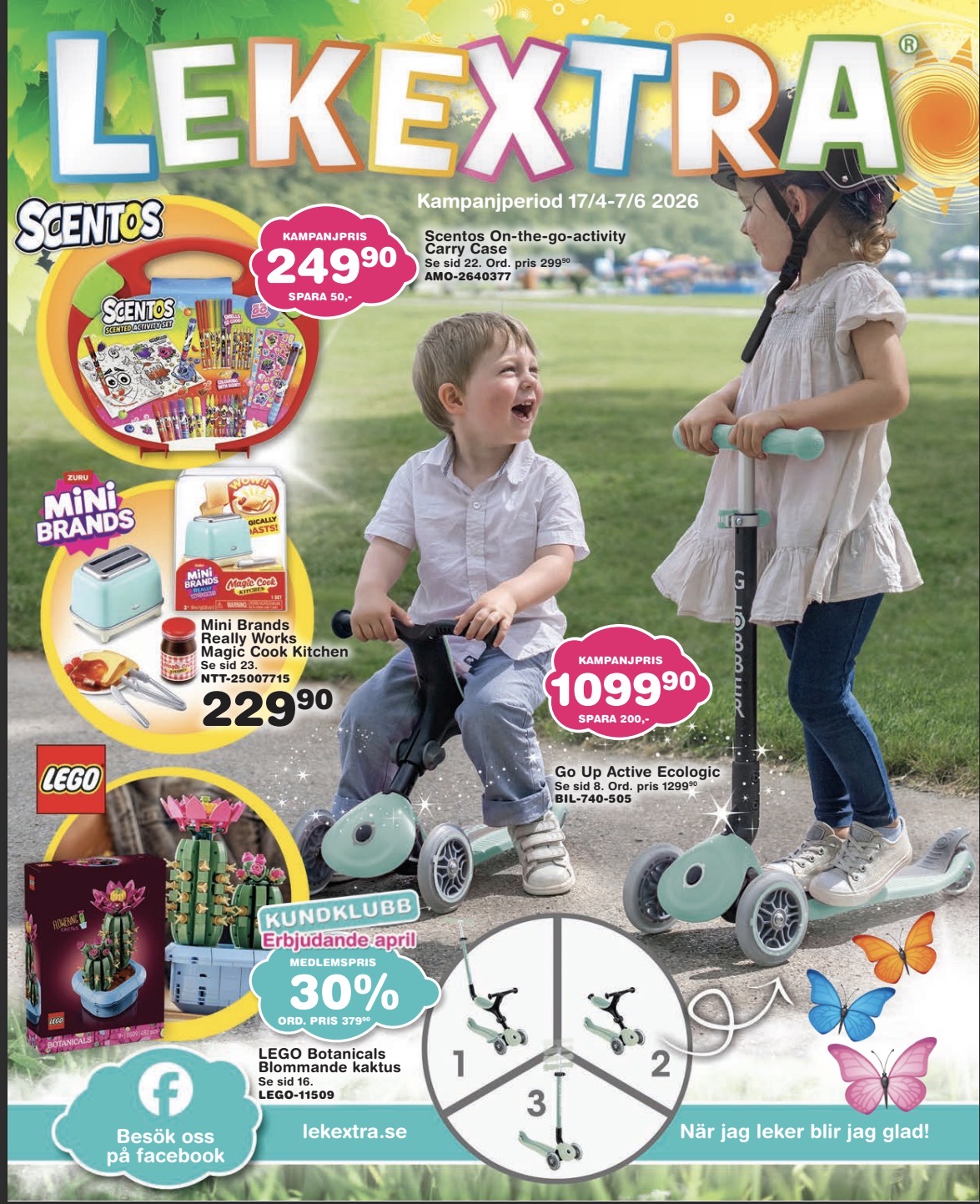 Lekextra reklamblad våren 2026